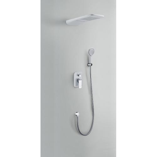 Dual-funktionellt duschuppsättningssystem