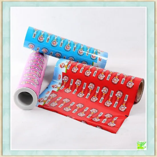 Plastic customized aluminum foil for candy packaging