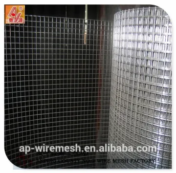 1/4 inch galvanized welded wire mesh/best professionnal galvanized square welded wire mesh