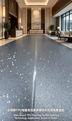 TPU Floor Covering Seamless Splicing Technology