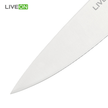 Mutfak için 8 inç içi boş saplı şef bıçağı
