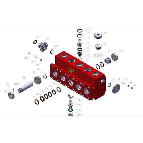 QWS 2500 bomba de êmbolo quintuplex