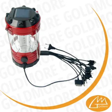goldmore1 new design 18 led solar camping light, solar panel led camping lantern, brightness adjustable solar camping light