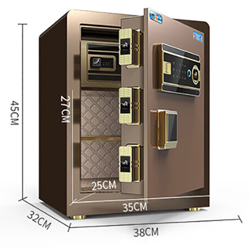 Locker seguro de pantalla táctil biométrica de huella digital