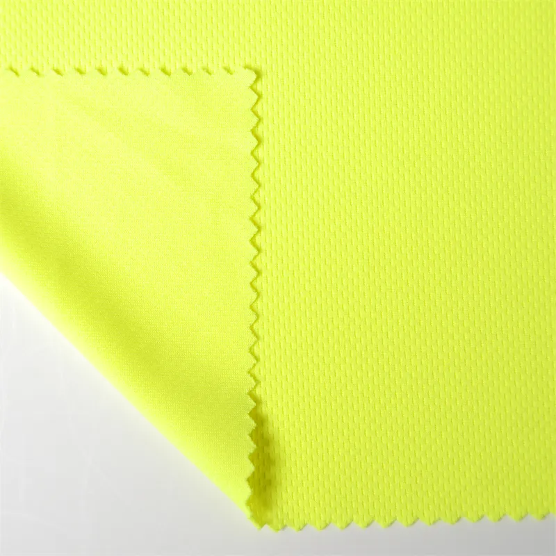 ผ้าถักตาข่ายตานกโพลีเอสเตอร์แห้งเร็วระบายอากาศได้