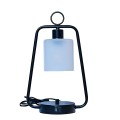 Glass table lamp knob dimming