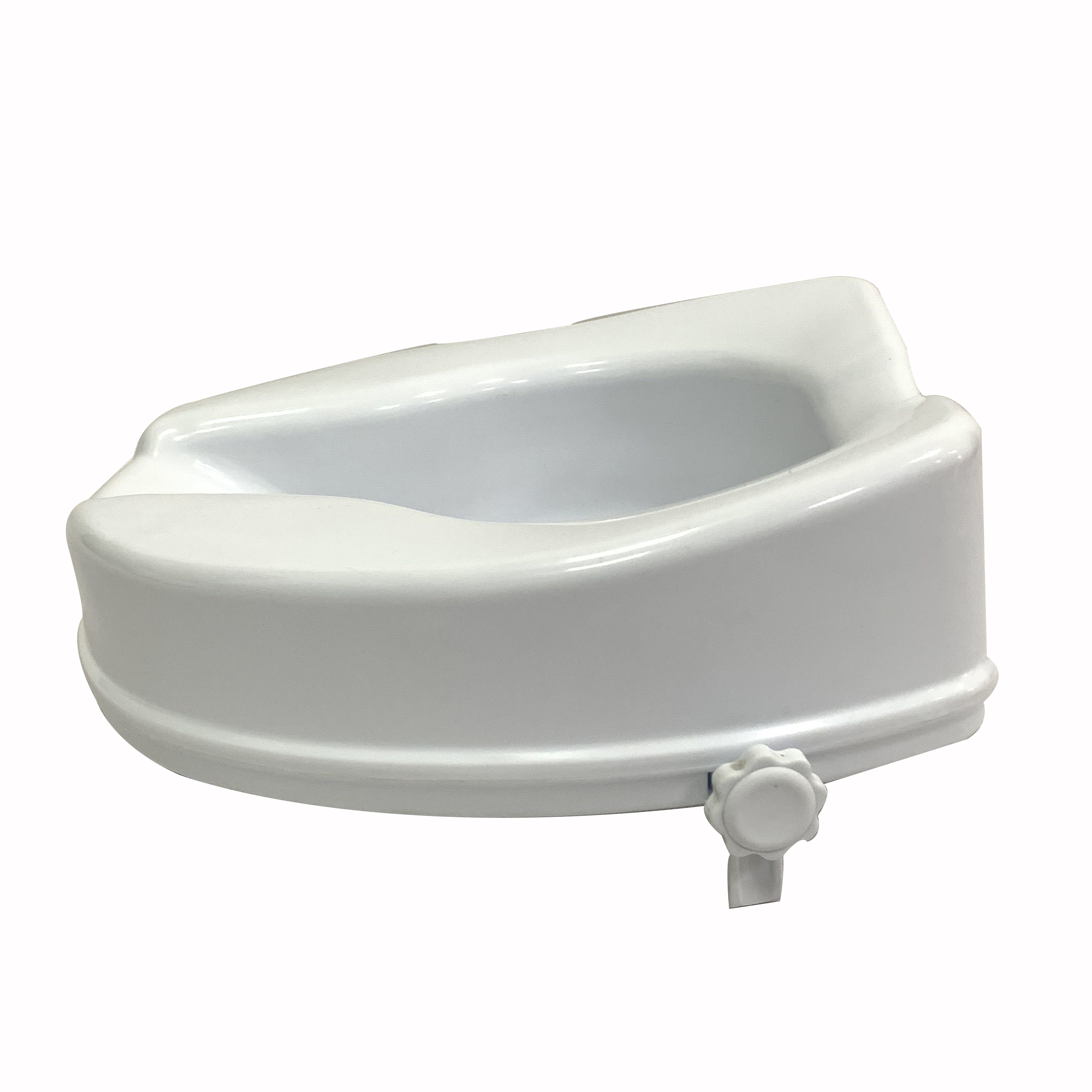 Bathroom Use Simple 4 Inch Raised Toilet Seat for Handicap and Elderly TCA04