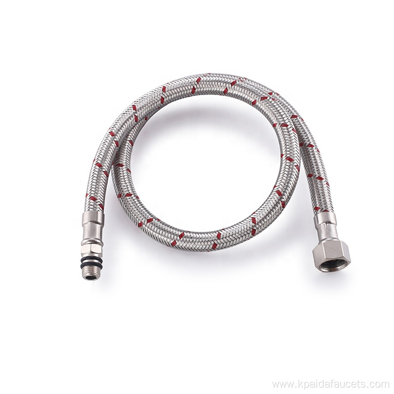 304 Stainless Steel Wire Braided Plumbing Flexible Metal Hose