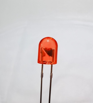 3 mm/5 mm ovale rote Dip -LED -Dioden ohne Stopper