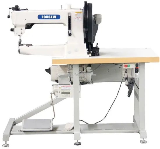 Cylinder Arm Extra Heavy Duty Sewing Machine for Leather and Webbings