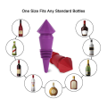 Custom Flexible Diamond Wine Bottle Silicone Stoppers