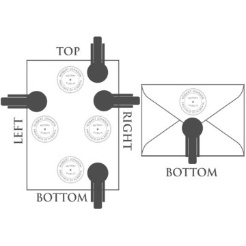 Custom Corporate Notary Seal Embosser