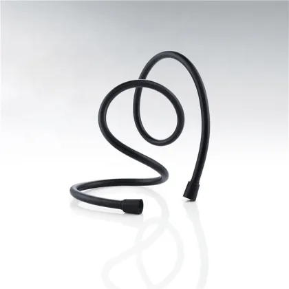 China Manufacturer New Technology PVC Shower Flexible Hose - Black Matt Bathroom Hose