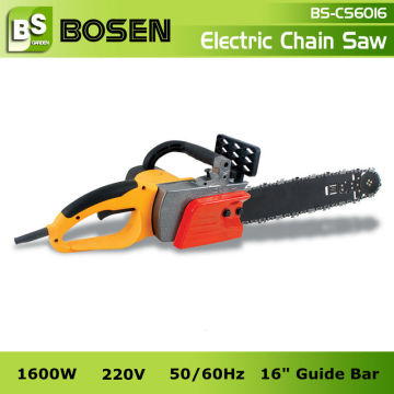 1600W Electric Chainsaw with 16" Guide Bar