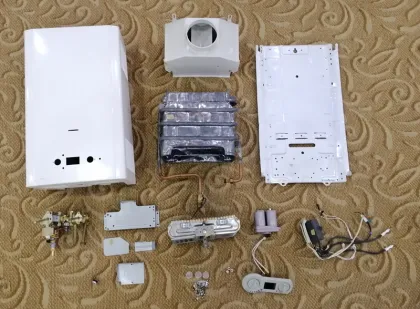 Low Price White Battery Operated Gas Water Heater
