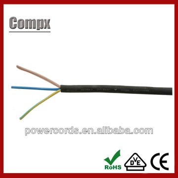 Rubber sheathed VDE cable h07rn-f 3g1.5