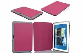 Book Flip Tablet PC Leather Case , Samsung Galaxy Note 10.1
