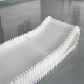 White PU Food Grade Sidewall Conveyor Belt