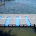 Ponte flutuante de plataforma de plataforma de água de polietileno