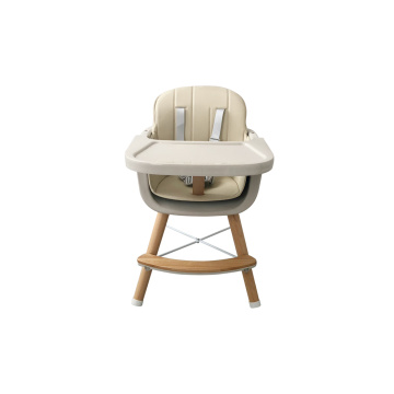 Chaises hautes pour bébé avec plateau amovible et harnais de sécurité