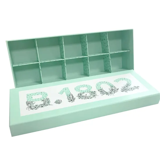 Custom Logo Lid Base Soap Paper Packaging Box