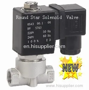 2way Sus316 Ip65 Water Pneumatic Gas Liquid Miniature Solenoid Valve 