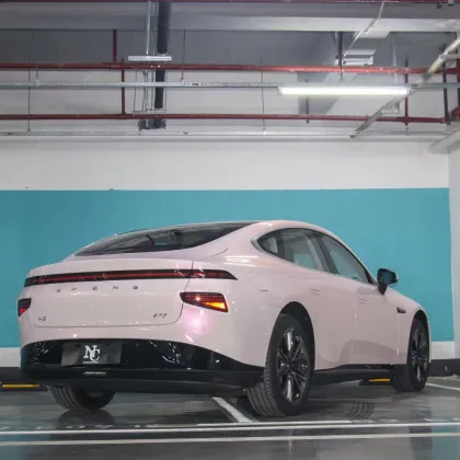 Platinum Phantom Pink Car Wrap