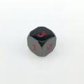 Rollooo 6 Sided Dice Single Metal d6