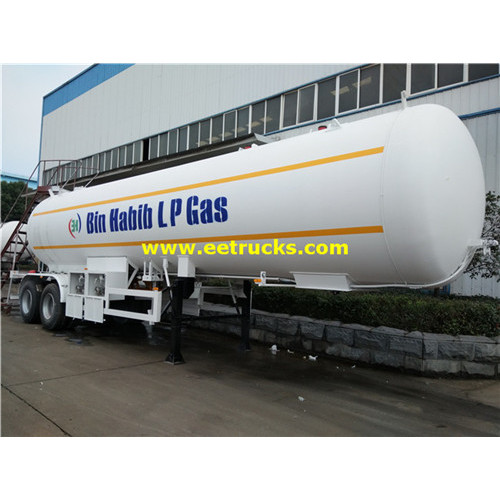 10000 Gallons 18ton Propane Gas Giao thông vận tải Trailers