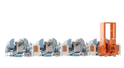 Rail-mounted multi-station hydrogen crusher