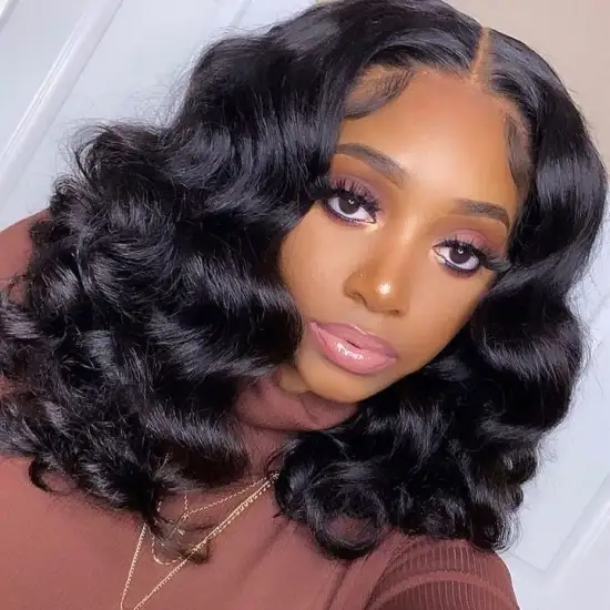 Vendors Wholesale Glueless Long Pretty Pre Plucked, Cheap Swiss Virgin Hair, Woman Body Wave Brazilian Human Lace Front Hair Wig