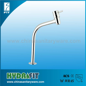 new design 1/2 inch brass body zinc handle single bathroom basin cold water faucet