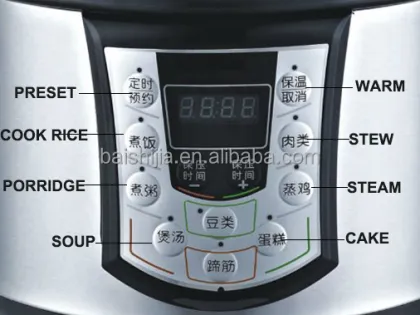 900W 5L Smart Electric Pressure Cooker