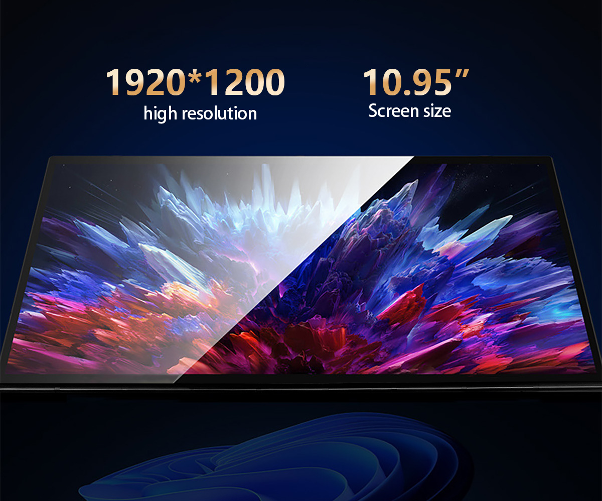 Dual-Screen Touch Screen