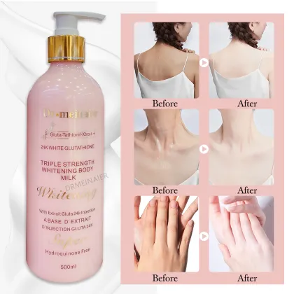 Quick Beauty Body Milk: Natural Whitening Body Lotion for Moisturizing Skin Care