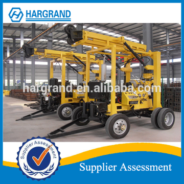 XYX-3 trailer mounted geotechnical drilling rig,core sample drilling rig