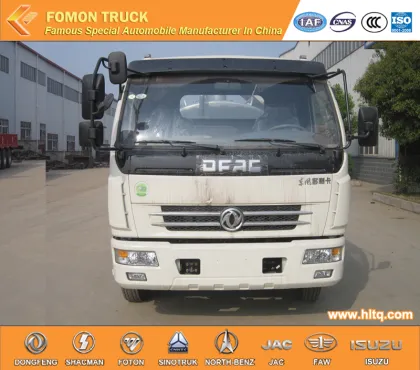 DONGFENG 3800mm euro4 suction dung truck