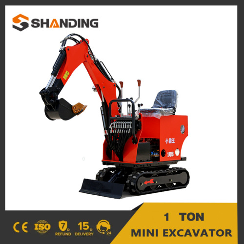 China 1t mini excavator best micro digger SD10S Factory