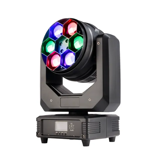 Super Energy LED Moving Head Stage Light with 6x40w RGBW Pixels Control and Compact Design