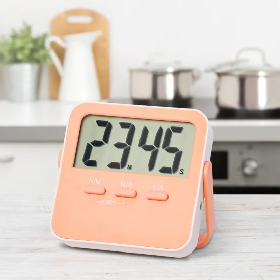 Electronic Kitchen Timer for Fitness, Sports, and Cooking in Foreign Trade Plastic Reverse Learning