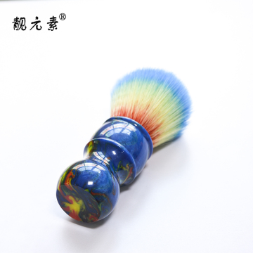 Synthetic Fiber Shaving Brush Handles custom color