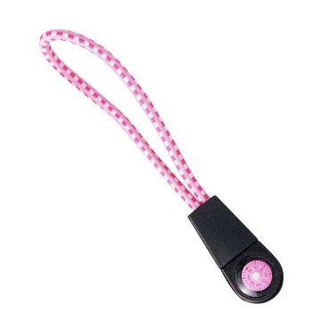 Zip Puller with Pink Elastics (ZP10)