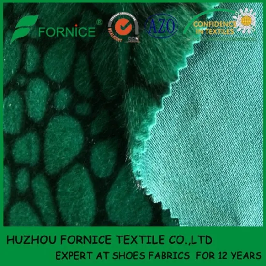 China manufacturer Serbia FOK coat flock fabric