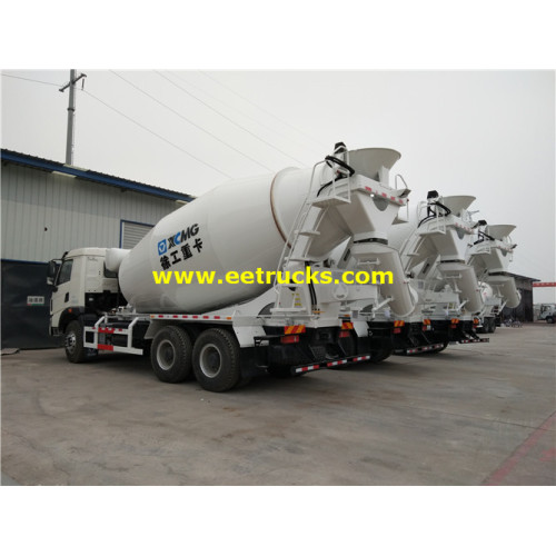 4000 gallons XCMG Concrete Transit Mixer Vehicles