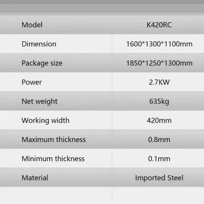 Kamege K420RC Leather Splitting Knife Machine for Shoemaking