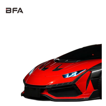 Lamborghini Huracan EVO Pro Front Bumper, Fender Skirt, and Rear Spoiler Upgrades