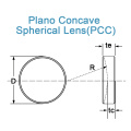 Plano Supave Sperical Lens