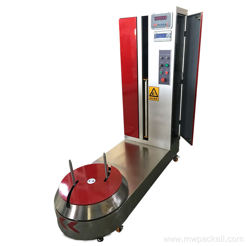 Airport luggage wrapping machine baggage wrapping machine