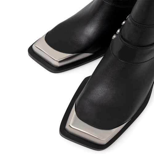 Women's Fashionable Leather Short Boots