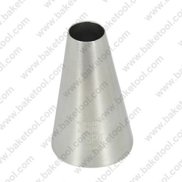 Stainless steel round pastry icing nozzle #355
